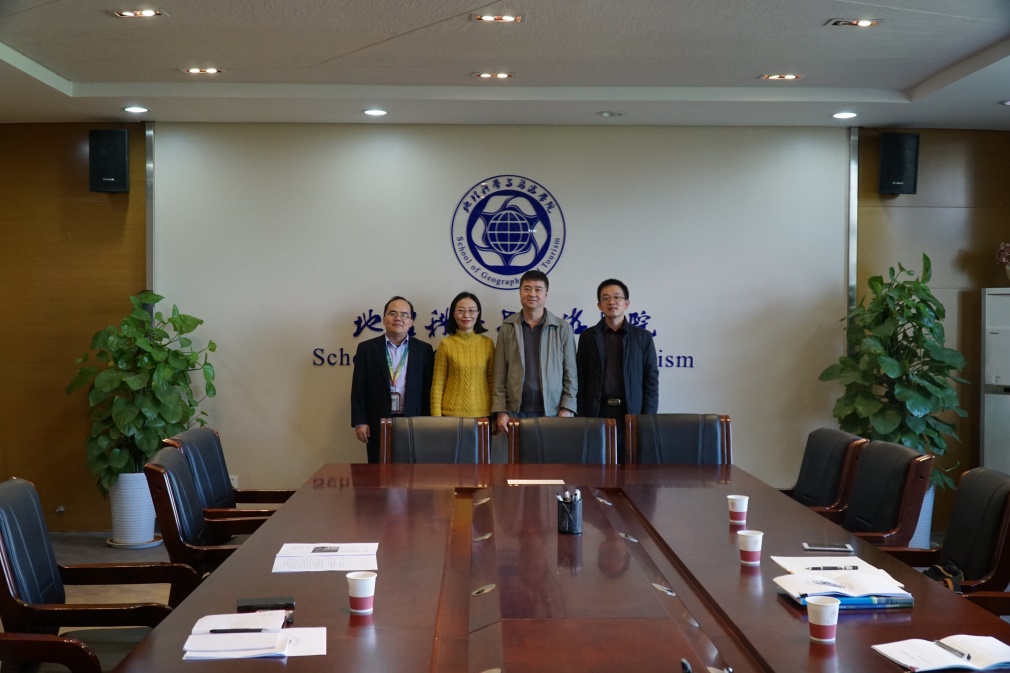 英国威廉希尔公司到陕西师范大学地理科学与旅游学院调研